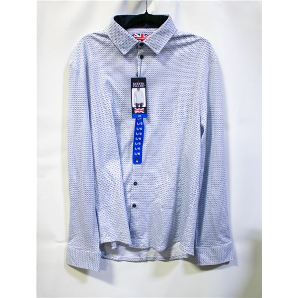 NEW MODERN ENGLISH MENS LARGE COLLARED SHIRT