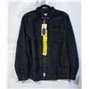 Image 1 : NEW FRANK MENS BUTTON UP SHIRT BLACK SIZE SMALL