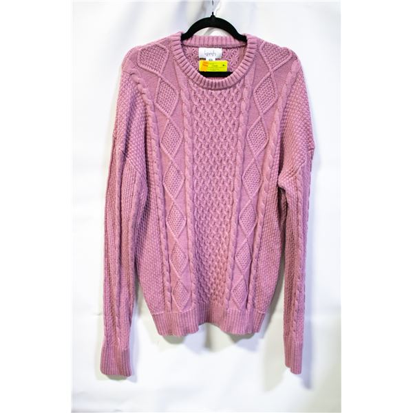 KERSH WOMENS LARGE MERINO WOOL BLEND SWEATER