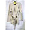Image 1 : COMO VINTAGE WOMENS MEDIUM BATH ROBE - CREAM