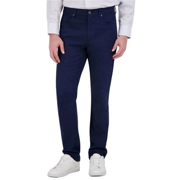NEW KIRKLAND SIGNATURE MEN'S 5 POCKET PANT NAVY