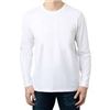 Image 1 : NEW ROUGH DRESS MENS LONG SLEEVE T-SHIRT WHITE S