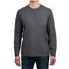 Image 1 : NEW ROUGH DRESS MEN'S LONG SLEEVE T-SHIRT GREY XL
