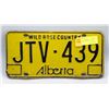 Image 1 : 1970S ALBERTA LICENSE PLATE