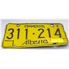 Image 1 : 1970S ALBERTA LICENSE PLATE