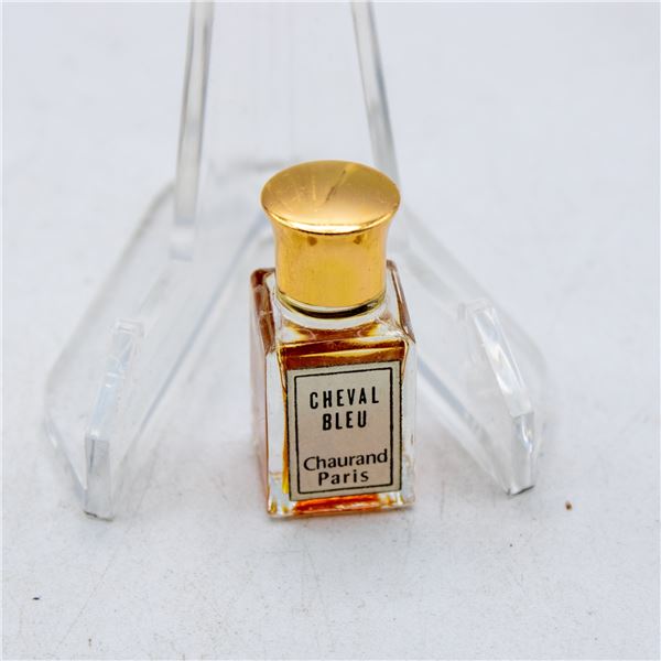 ANTIQUE MINI CHEVAL BLEU PERFUME BOTTLE