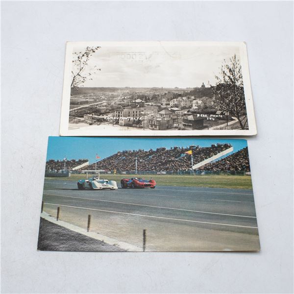 PAIR OF HISTORIC EDMONTON POST CARDS