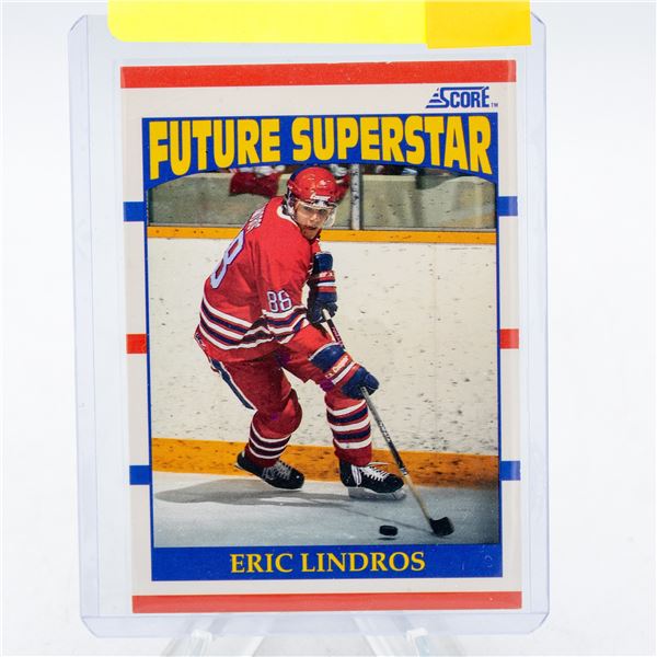 1991 SCORE ERIC LINDROS ROOKIE CARD 440