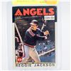 Image 1 : 1986 OPC REGGIE JACKSON BASEBALL CARD