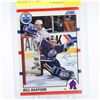 Image 1 : SIGNED 1991 SCORE BILL RANFORD HOCKEY CARD