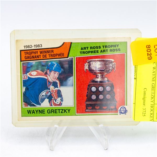1982 OPC WAYNE GRETZKY HOCKEY CARD