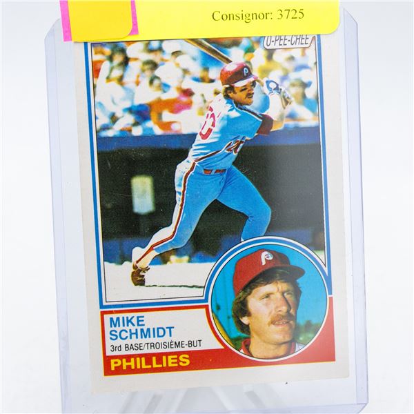 1982 MIKE SCHMIDT BASEBALL CARD