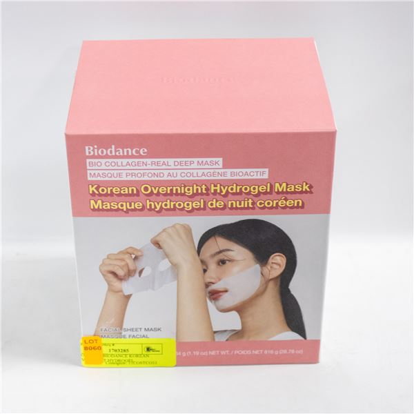 BOX OF 23 BIODANCE KOREAN OVERNIGHT HYDROGEL