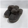Image 1 : KIRKLAND WOMENS SHEARLING PLATFORM SLIPPERS SIZE 7