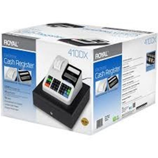 ROYAL ELECTRONIC CASH REGISTER 410DX