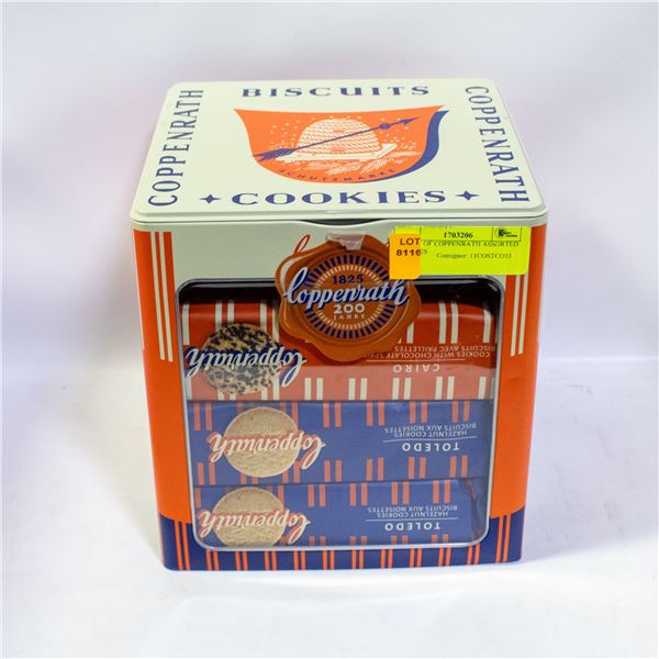 5 PACK OF COPPENRATH ASSORTED COOKIES