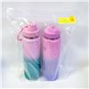 Image 1 : 2 PK OF THERMOFLASK INSULATED WATER BOTTLES 710ML