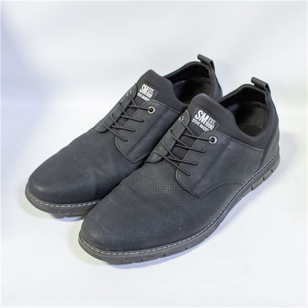STEVE MADDEN MENS RECKARO SHOE BLACK SIZE 13