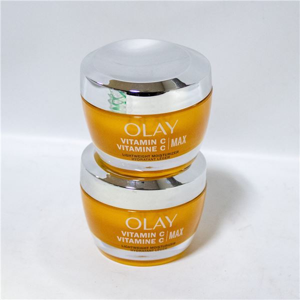 2 PACK OF OLAY VITAMINE C MAX MOISTURIZER CREAM