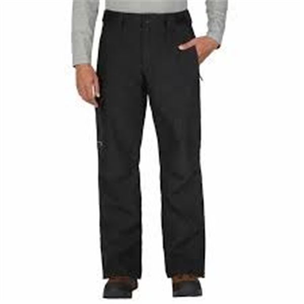 NEW STORMPACK MENS SNOW PANTS BLACK SIZE LARGE