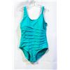 Image 1 : ROOTS WOMENS SWIM SUIT CYAN SIZE 12