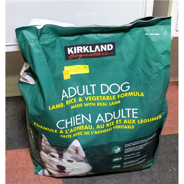 KIRKLAND LAMB AND RICE ADULT DOG FOOD KIBBLE