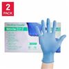 Image 1 : BRAND NEW 2 PK OF MEDSUP NITRILE GLOVES SIZE SMALL