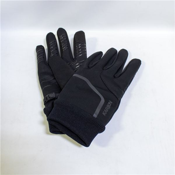 KARBON RUNNING GLOVES BLACK SIZE SMALL