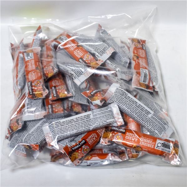 BAG OF KIRKLAND DIPPED & CHEWY CARAMEL GRANOLA BAR