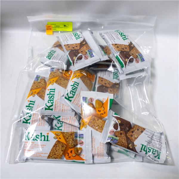 BAG OF 36 KASHI CRUNCHY GRAIN & QUINOA BARS