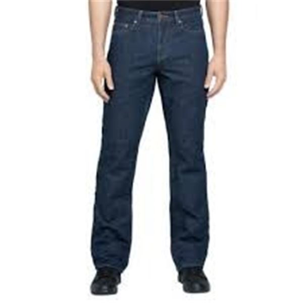 NEW REALTREE MENS LINED JEANS BLUE SIZE 36 X 32
