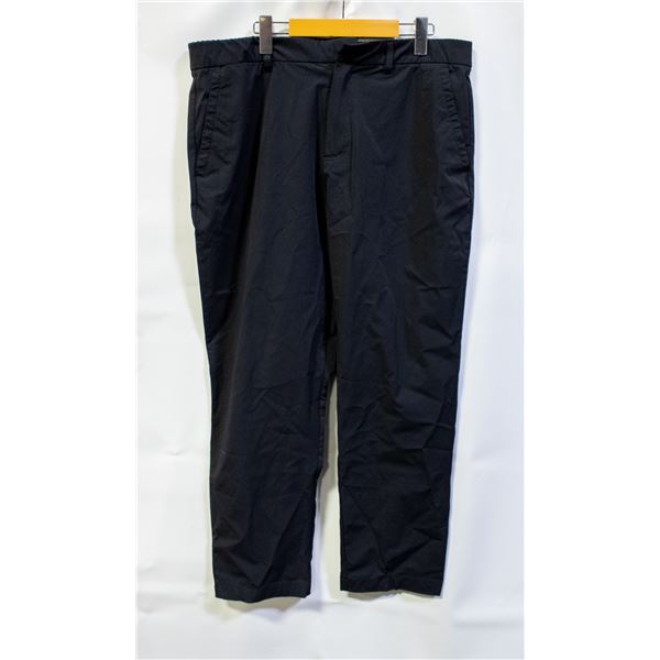 TILLEY MENS TREK PANTS BLACK SIZE 38 X 30