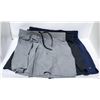 Image 1 : 3 PACK OF GRIP FIT MENS ACTIVE SHORTS SIZE SMALL
