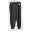 Image 1 : LAZY PANTS FLEECE JOGGERS BLACK SIZE SMALL