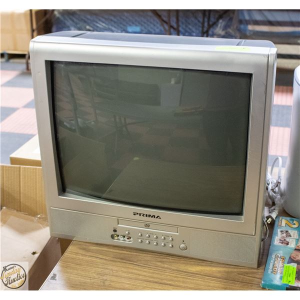 PRIMA TV WITH BUILT IN DVD PLAYER
