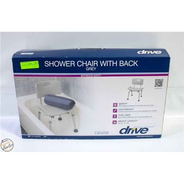 BRAND NEW DRIVE SHOWER SEAT