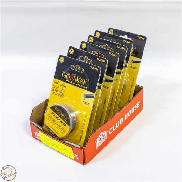 SEALED (X6) CROWNMAN SOLDERING