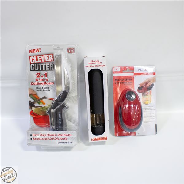 NEW 3 ITEMS AS SEEN ON TV CLEVER