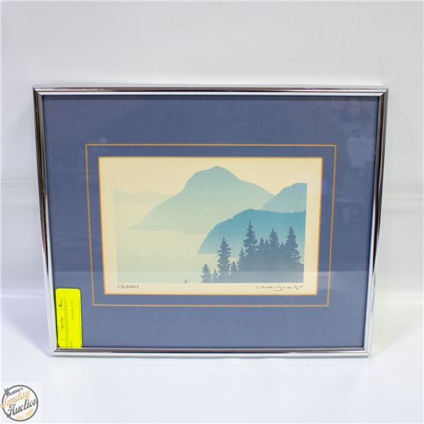 VINTAGE SERIGRAPH ART SCREEN PRINT