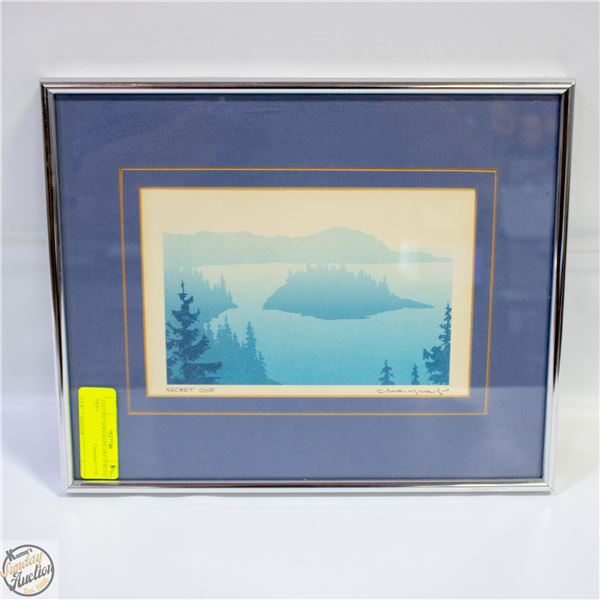 VINTAGE SERIGRAPH ART SCREEN PRINT