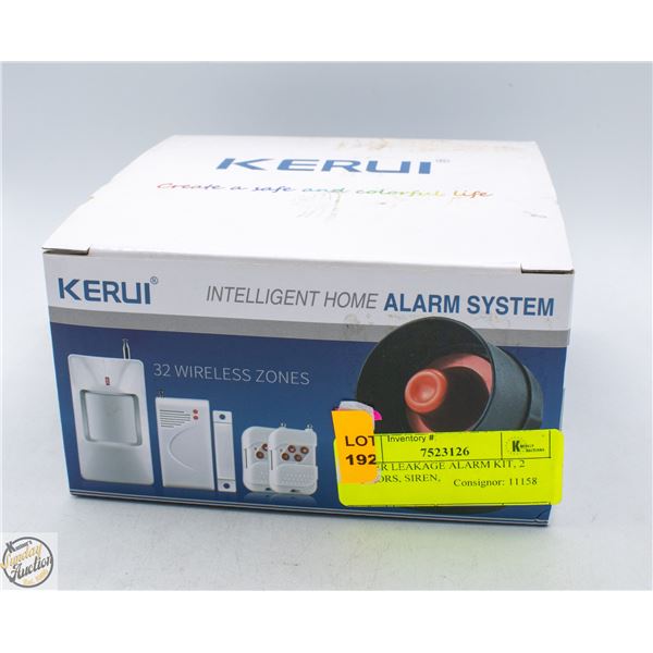 INTELLIGENT HOME ALARM SYSTEM