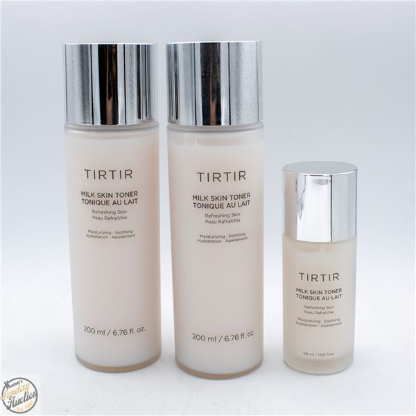 3 PACK OF TIRTIR MILK SKIN TONER TO SMOOTH & ADD