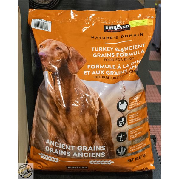 KIRKLAND NATURE'S DOMAIN ANCIENT GRAINS DOG FOOD