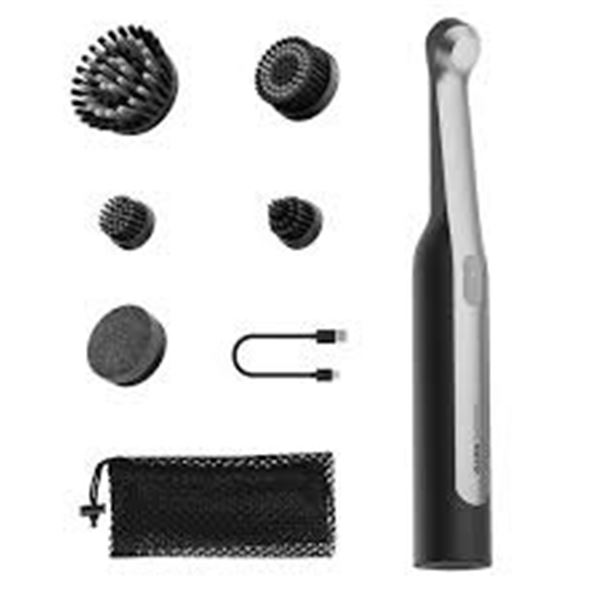 NEW HOTO WAND CORDLESS SPIN SCRUBBER SET