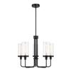 Image 1 : NEW EMPIRE LIGHTING METIER 5 LIGHT PENDANT WITH