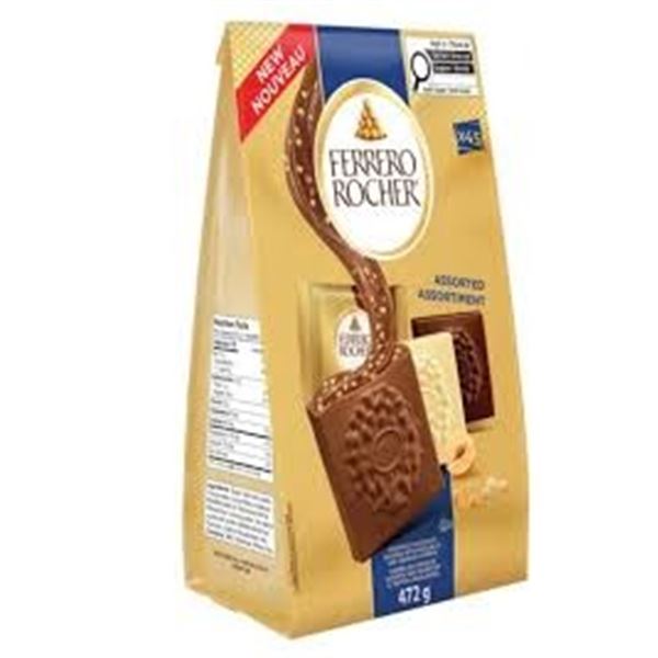 NEW FERRERO ROCHER ASSORTED CHOCOLATE SQUARES