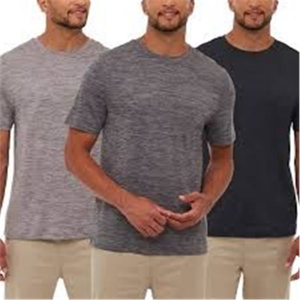 NEW BENCH MENS XL 3 PACK OF ACTIVE T-SHIRTS
