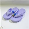 Image 1 : NEW ROOTS WOMENS FLIP FLOPS PURPLE SIZE 7