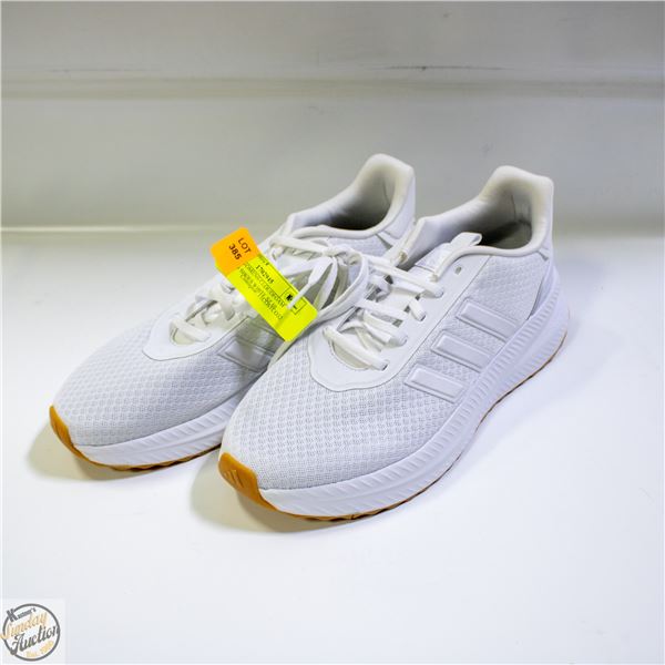 ADIDAS WOMENS CLOUDFOAM RUNNING SHOES WHITE SZ 10