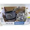Image 1 : 10 PIECE CIRCULON SCRATCH DEFENCE COOKWARE SET